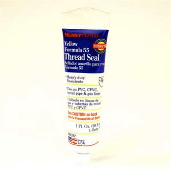 1 oz Master Plumber Thread Seal Yellow, 12PK