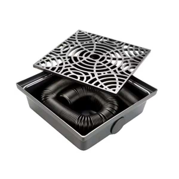 StealthDrain Low Profile Catch Basin - Black