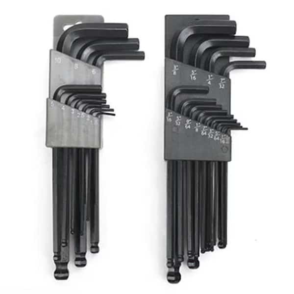 Hangzhou Great Star Industrial 228914 Master Mechanic Combo SAE & Metric Ball-Hex-L Key Set; 22 Piece