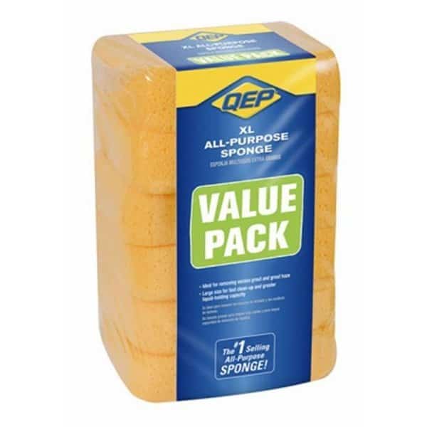 Roberts 242987 Extra Large Heavy Duty Grout Sponge; 7.5 x 5.5 x 2 in. - Pack of 6