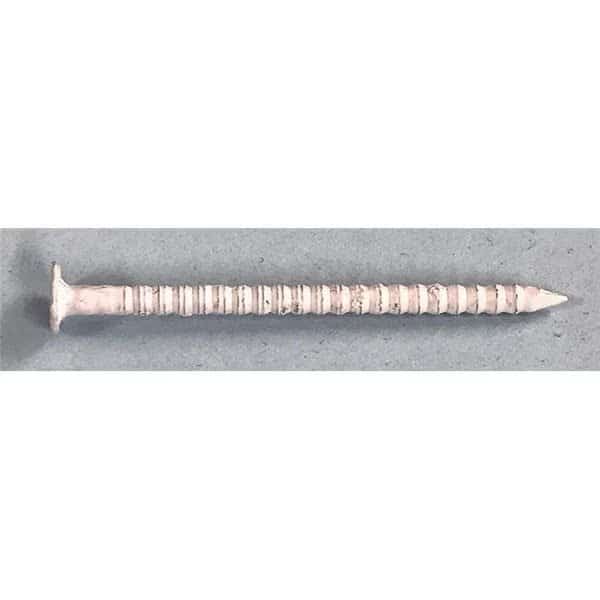 Maze Nails 249874 Ring Shank Stainless Steel Trim Nails Box; White - 0.24 lbs