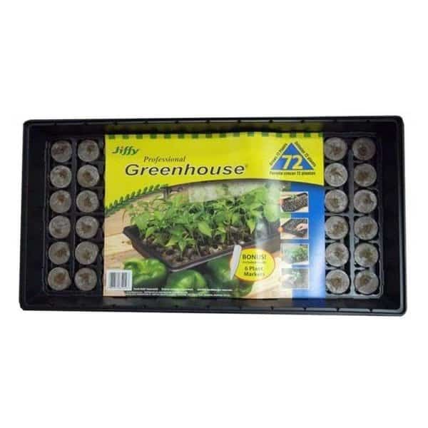 Plantation Products 250372 Peat Pellet Tomato Greenhouse - 16 Count