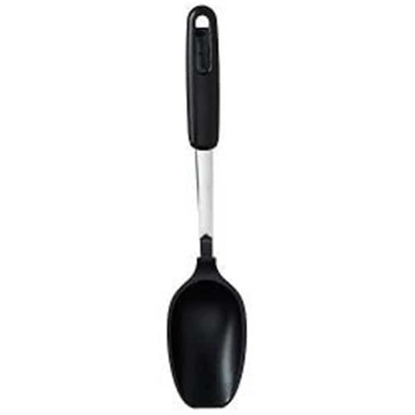 High Temperature Nylon Spoon, Black