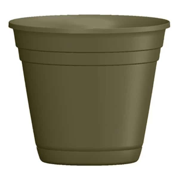 10 in. Riverl Planter, Olive Green