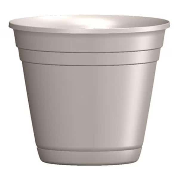 ATT Southern 256824 12 in. Riverl Planter; Taupe