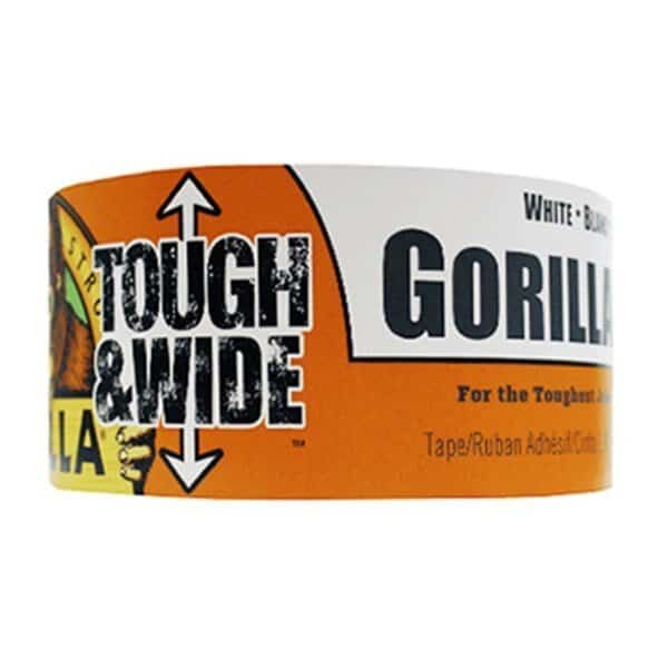 2.88 in. x 25 Yards Tough & Wide Tape, White