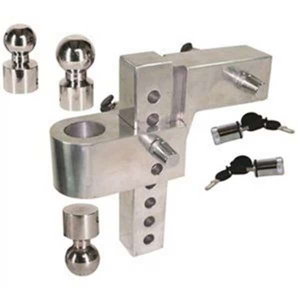 Uriah Products 260097 8 in. Aluma-Tow Adjustable Ball Mount