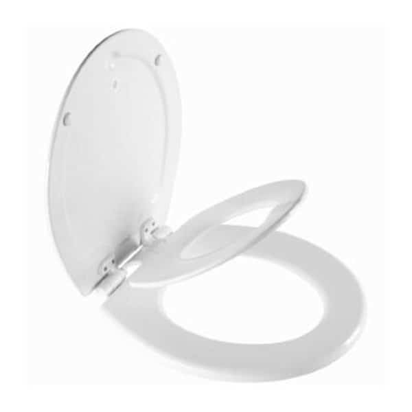 Round Toilet Seat, White