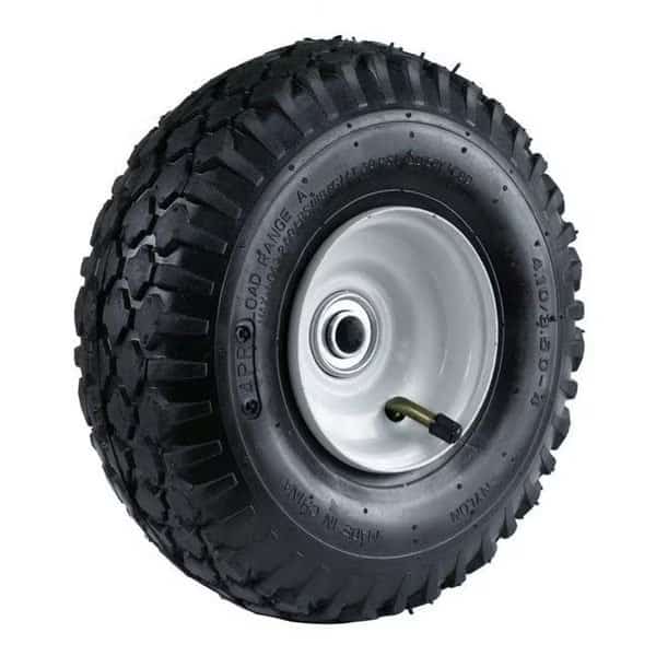 Martin Wheel 274407 10 in. 410-350-4 Stud Tread Offset Hub Hand Truck Wheel