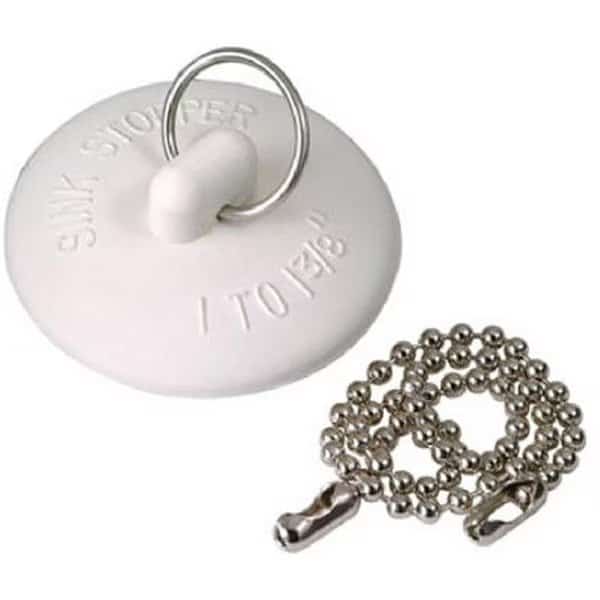 11 in. Master Plumber Sink Stopper with Chain