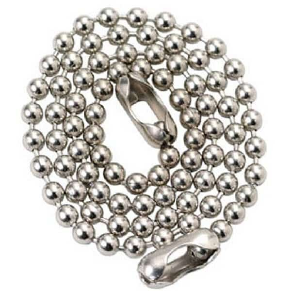 Plumb Shop Div Brasscraft 223990 15 in. Master Plumber Chrome Stopper Chain, Plumb Shop Div Brasscraft, Mfr#: 223990