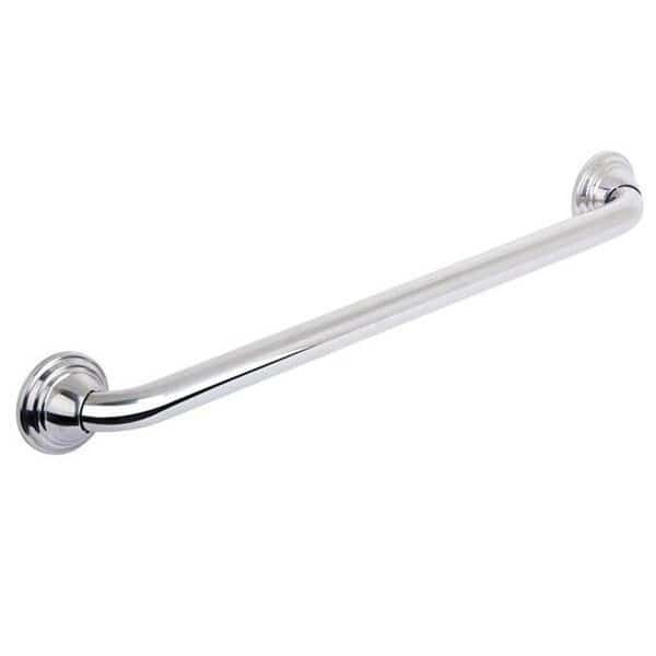 Utopia Alley Decorative Shower Safety Grab Bar  Chrome  24";