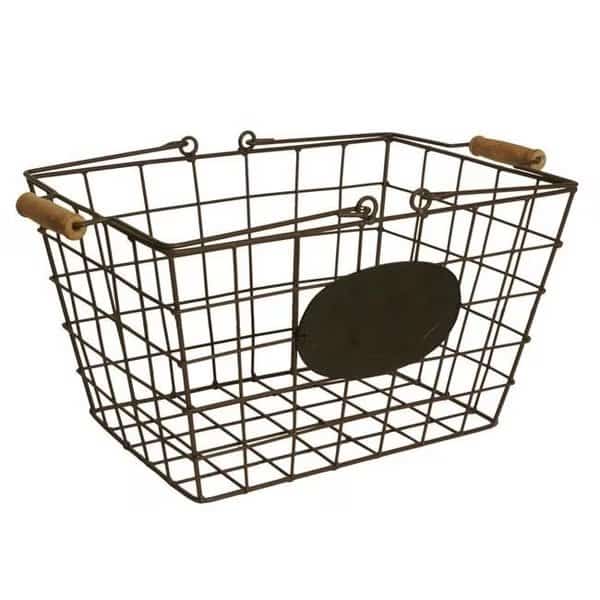 Wald Imports 6404-M Wire Market Basket; Medium