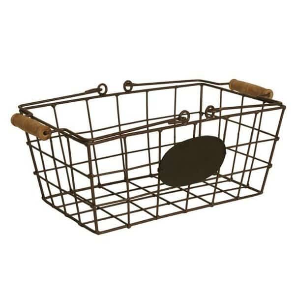Wald Imports 6404-S Wire Market Basket; Small