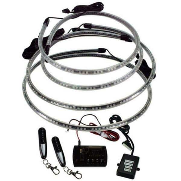 Audiopipe Vehicle Underbody Flat LED Kit with Remote
