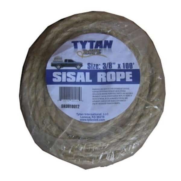 Tytan International SR1410024 0.25 in. x 100 ft. Rope Sisal; Mini Coil