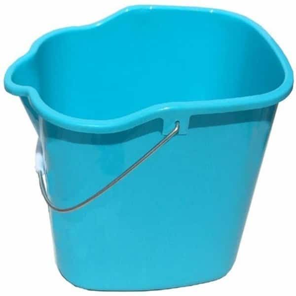 Tuff Stuff Products SB17BL 17 qt. Square Utility Bucket; Blue