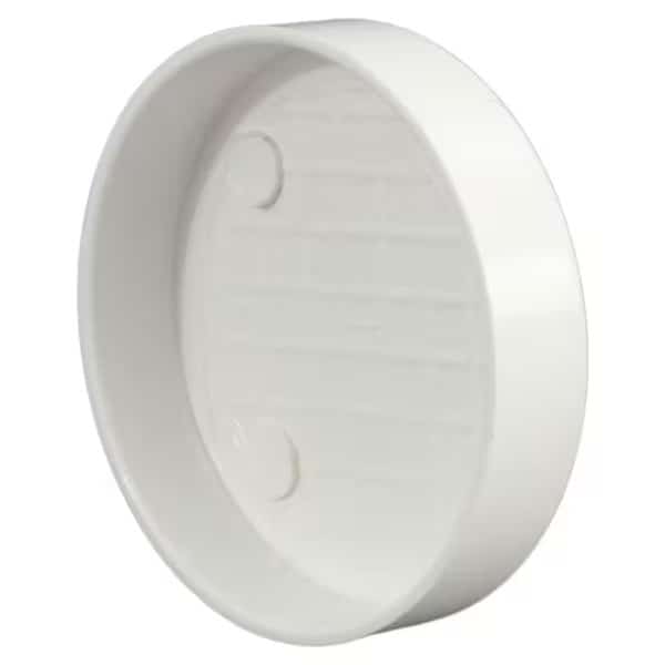 1.5 in. Outside Diameter PVC Test Cap, White