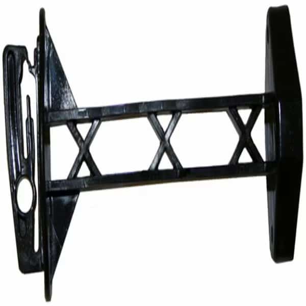 Insulator for Wood Post Black 5 in