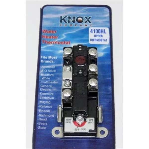 Knox T-4100HL-PB Water Heater Thermostat Upper with High Limit