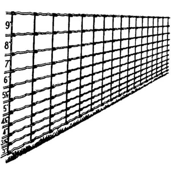 Mazeland 805F9391412 Field Fence - 39 in. x 14.5 Gauge