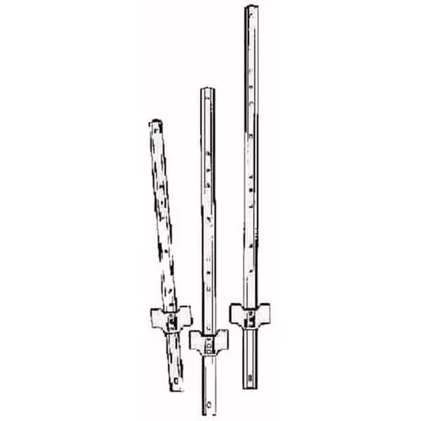 Mazeland 513106 U-Channel Fence Post - 6 ft. - Pack of 10