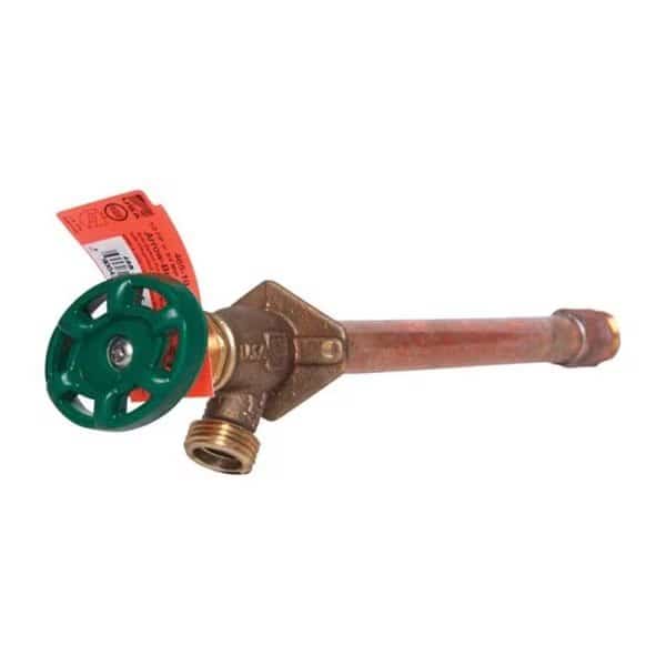 466-10QTLF 10 in. Antisiphon Sweat Wall Hydrant