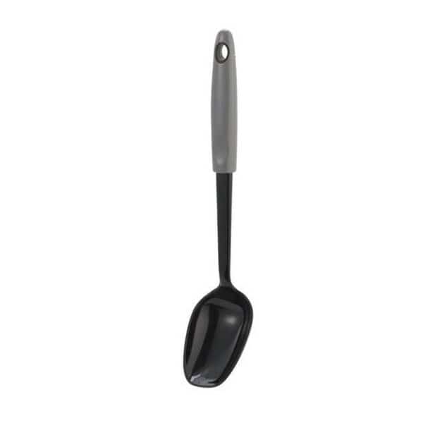 Chef Craft 12030 12 in. Select Basting Spoon  Black & Gray - pack of 3