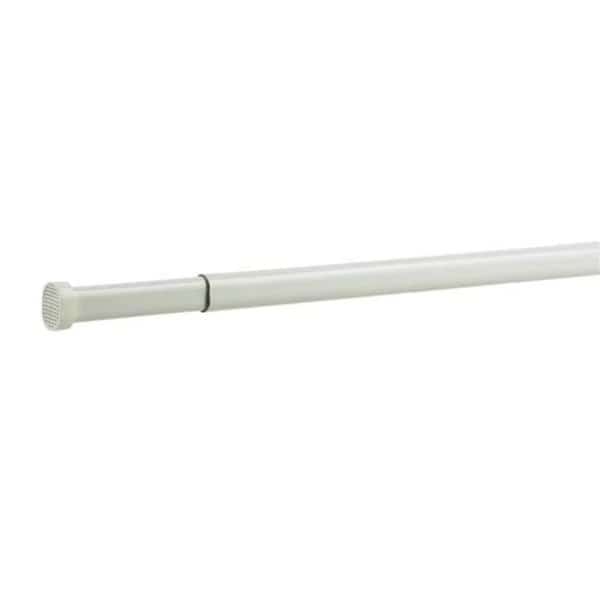 KN618 48 - 86 in. Levolor Oval Spring Tension Rod  White