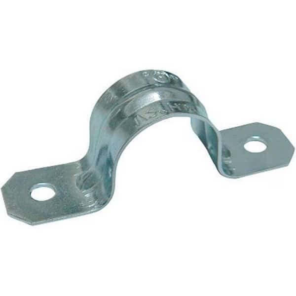 49821 0.75 in. 2 Hole EMT Conduit Strap- 3 per Bag - Pack of 25