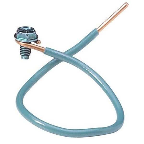 Gampak 18100 6 in. 12 Gauge Grounding Wire- - pack of 10