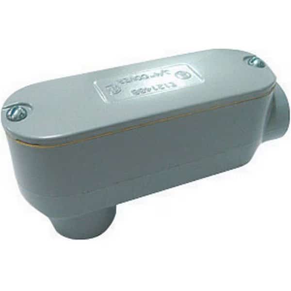 02-55643LB 1 in. Rigid Type LB Conduit Body, Gampak, Mfr#: 21632