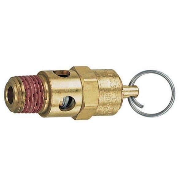 21707 125 PSI 0.25 Male NPT Safety Valve