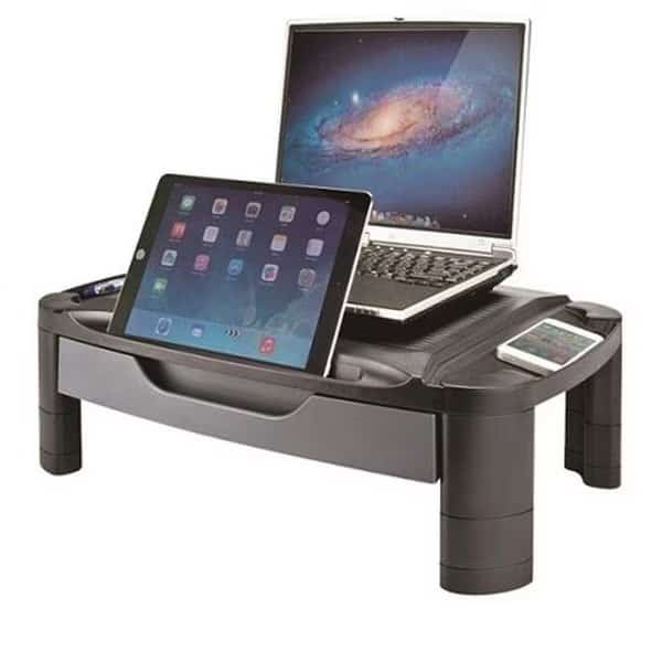 Aidata USA MR-1002G Professional Monitor Stand With Drawer