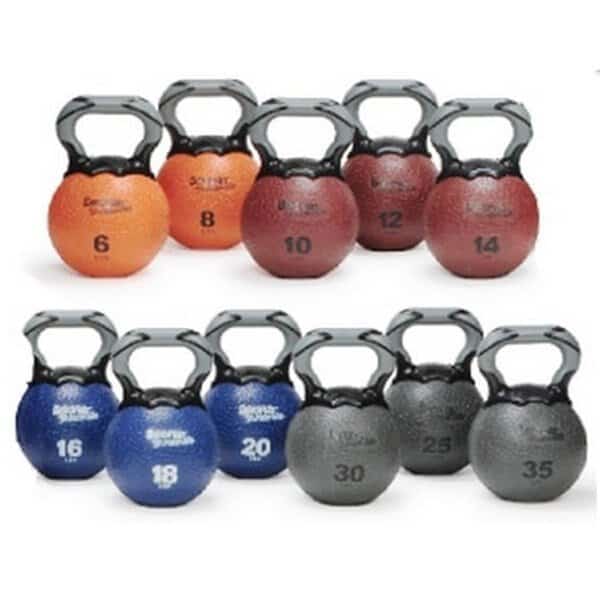 Elite Kettlebell Medicine Ball - Blue 16 Lb