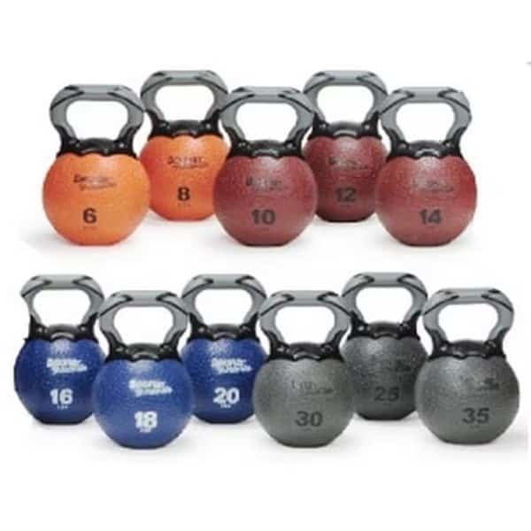 Elite Kettlebell Medicine Ball - Blue 20 Lb