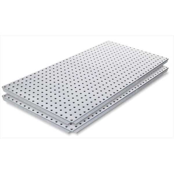 Alligator Board ALGBRD16X32STLS3 300 Series Stainless Steel Panel with Flange - Pack of 2