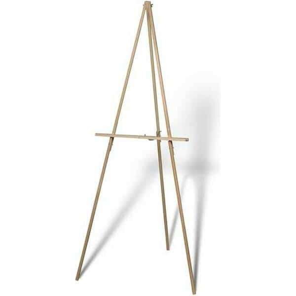 Dark Walnut Stain Tripod 68 Inch, American Easel, Mfr#: AE4002