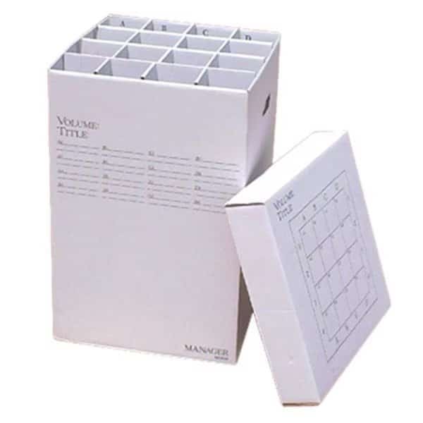 16 W x 16 D x 25 H in. Rolled Document Box