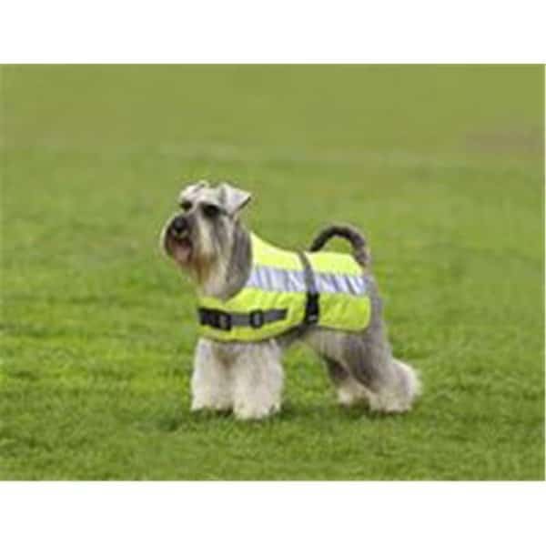 Flectalon Dog Jacket HiViz 10 in