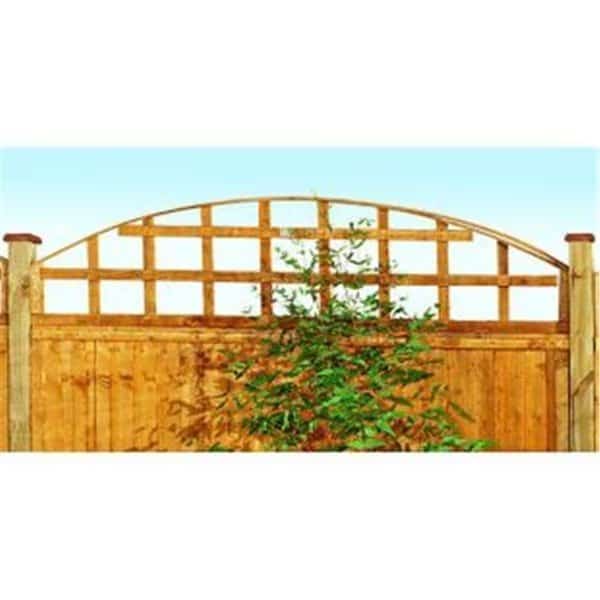TRBE105E Arch Top Trellis, 6.9 ft.