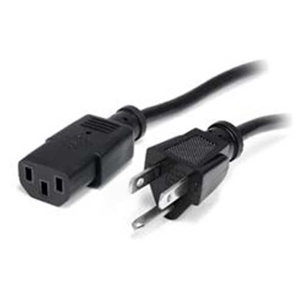 6 ft. 14AWG Computer Power Cord NEMA5-15P to C13 Cable