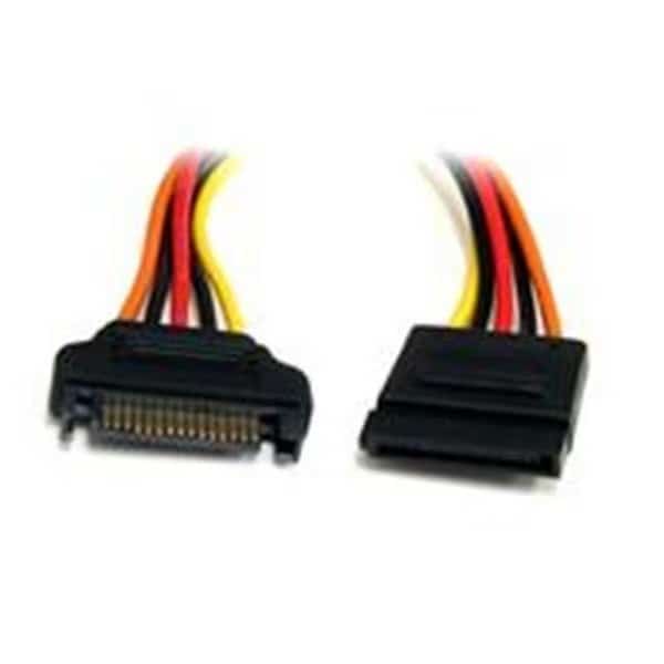 12 in. 15 Pin SATA Power Extension Cable Male to Female