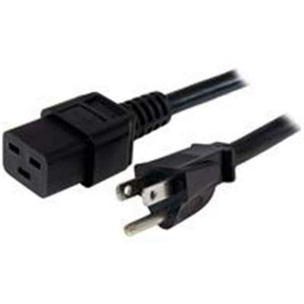 6 ft. 14 AWG Computer Power Cord NEMA 5-15P to C19