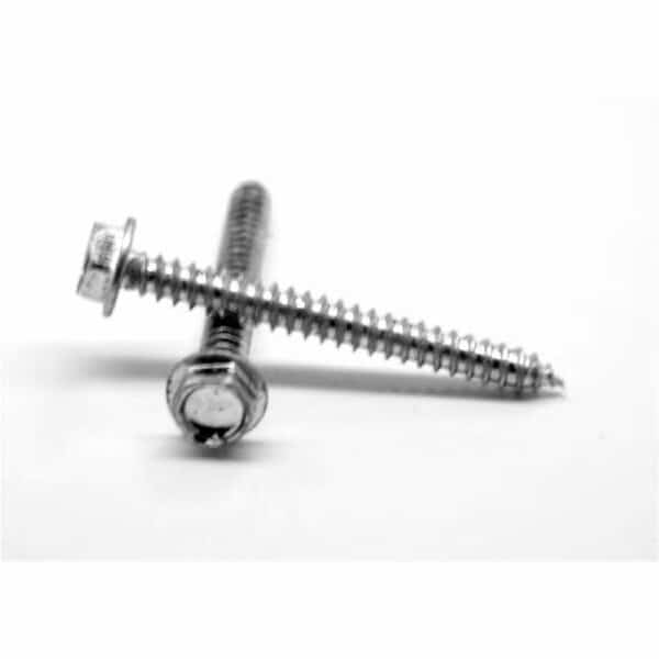 5/16 x 2 Hex Washer Head Type A Sheet Metal Screw, Low Carbon Steel - Zinc Plated, 900PK