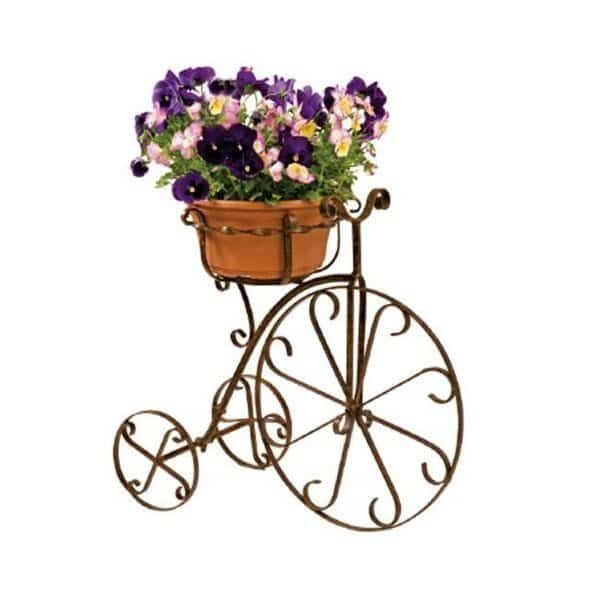 Metal Bike Planter