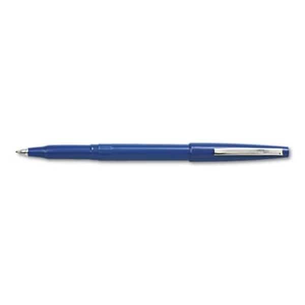 Rolling Writer Roller Ball Capped Pen  Blue Ink  Medium  Dozen