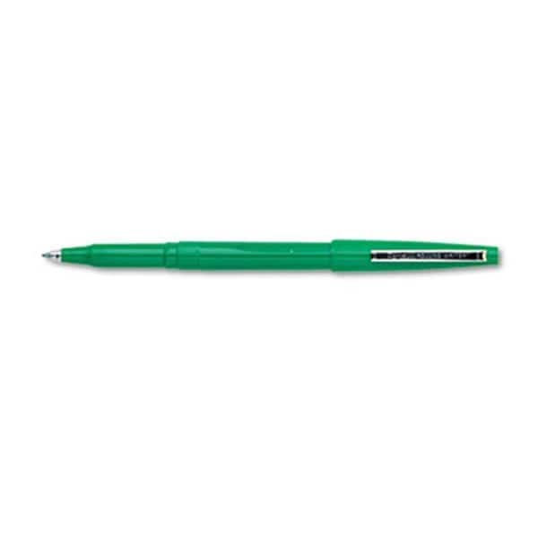Rolling Writer Roller Ball Capped Pen Green Ink Medium Dozen