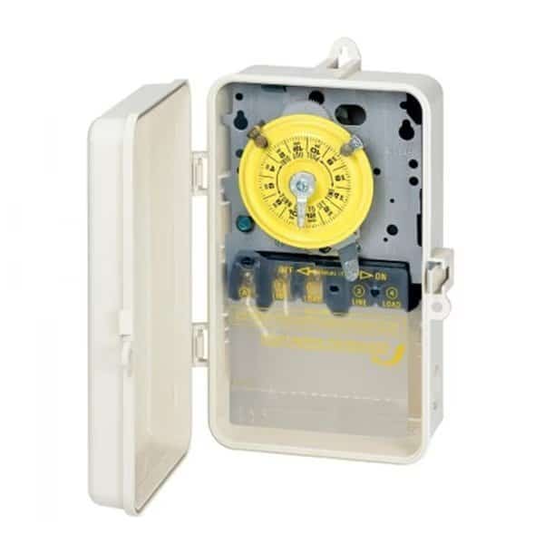 125V Time Clock SPST - Beige