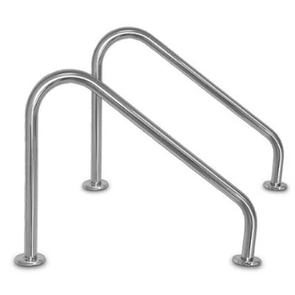 30 in. Deck Mount Rail Pair